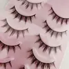 Yu aluno 009 pequeno diabo cos desenho animado Barbie cílios postiços naturalmente grossos cílios europeus e americanos maquiador atacado