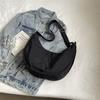Bolsa de gran capacidad para dumplings para estudiantes, bolsa para clase y para ir al trabajo, nueva bolsa cruzada ligera 2026, bolsa de mensajero versátil para el hombro