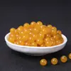 Venta al por mayor de calcedonia natural, ágata, vidrio de cristal, cuentas sueltas, materiales para accesorios de pulsera de manualidades DIY con abalorios hechos a mano