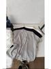 Tricô de Linho Gola V Botões Tencel Lyocell Roupa Externa e Interna Novo Cardigã Simples e Fashionável Botões Amigáveis à Pele