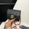 Monedero Tarjetero Bolso de Hombro para Mujer 2025 Nuevo Bolso de Mujer Bolso Pequeño con Cadena de un Solo Hombro Cruzado Bolso para Debajo del Brazo Bolso para Labial