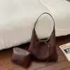 Bolso de Gamuza y Terciopelo Melaleuca para Mujer 2026 Nuevo Verano Bolso Tote de Alta Gama para el Trabajo Bolso de Hombro de Gran Capacidad