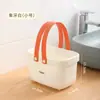 Cesta de Armazenamento para Chuveiro de Banheiro para Uso Doméstico