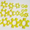 Acoplamiento de Pad Hexagonal de Poliuretano T195 Pad de Goma Rueda Trasera de Bomba de Agua Bloque Elástico Pad Amortiguador Pad Hexagonal de Goma Absorción de Choques