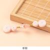 Hebilla Cheongsam Alambre Dorado Enrollado Satén Cristal Calabaza Hebilla Botones Dinastía Han China Botones de Ropa Hebilla Decorativa Accesorios