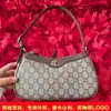 Bolso de Mano para Mujer Marca G Ophidia Piel Genuina Cadena Bolso Mahjong de Moda Bolso Cuadrado Pequeño Versátil Bolso Cuadrado Pequeño