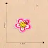 Pegatina de Tela Bordada por Computadora Etiqueta Bordada Arcoíris Cereza Mariposa Manzana Parche Accesorios para Ropa Infantil Accesorios