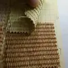 Nuevo Tapete de Paja Tejida Arcoíris Patrón de Paja Ecológica Papiro Multicolores Raya Recubierta Raya Impresa Manualidad Tela Decorativa
