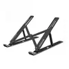 Suporte para Notebook para Mesa, Suporte Dobrável Portátil Ajustável para Notebook, Suporte Ventilado de Resfriamento em ABS e Silicone para Notebooks e Tablets de 10-17.3 polegadas