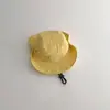 Um chapéu infantil da Coreia do Sul novo para meninos e meninas, chapéu de montanhismo com proteção solar de secagem rápida para atividades ao ar livre, chapéu de balde, atacado