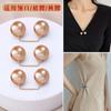 Broche Antiderrapante para Roupas Fivela de Cintura Alfinete Simples e Invisível para Fixar Roupas Alfinete Decorativo que Combina com Tudo