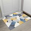 Yujia tapete de porta moderno simples sala de estar quarto tapete tapete de chão de cor sólida estilo tapete de porta local atacado