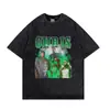 Talla Europea TransfronterizaCamiseta Vintage de Chris Brown Camisetas de Algodón Uni