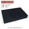 Caja de Joyería Negra de Terciopelo para Guardar Anillos, Collares, Pulseras, Colgantes, Accesorios de Exhibición para Puestos, Bandeja para Joyería