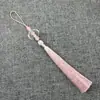 12B-7 Borla de Cuentas de Medusa Flecos Largos Traje Antiguo Hanfu Qipao Falda Mamian Nubes Traseras Accesorios Banbu