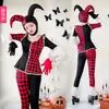 Disfraces de Payaso de Circo para Actuaciones de Halloween Disfraz de Diablo Bruja para Adultos Disfraz de Reina Cos Disfraces Divertidos para Actuaciones