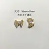 Acessórios de cristal de cor forte clipe de laço acessórios para pulseira e colar diy