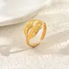Joias Europeias e Americanas Transfronteiriças para Mulheres Forma Geométrica Design de Alto Padrão Argola de Lábio Anel Versátil Atacado para Mulheres