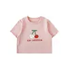 Camiseta Infantil Wulibuyi com Estampa de Desenho 2026 Verão Novo Estilo Camiseta Básica para Bebê Camiseta Fofa Estilo Coreano Infantil