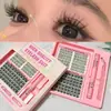 Cílios postiços transfronteiriços para mulheres mestiças europeias, americanas e asiáticas, volumosos, uniformes, sem grumos, leves e finos, mais vendidos na Amazon, DIY