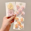 2025 Nuevo Pasador de Flor de Cerezo para Niña Linda Pinza para Flequillo Lateral Accesorios para Cabello Roto Infantil Dulce Adorno para la Cabeza