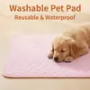 Tapetes Lavables de Poliéster para Mascotas Transfronterizos, Pañales Impermeables para Perros, Tapetes Ecológicos para Dormir Gatos y Perros, Tapetes de Lactancia