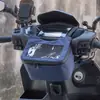 Nova bolsa de guidão de motocicleta à prova d'água, com tela sensível ao toque, para navegação, bolsa de viagem, bolsa de armazenamento frontal da moda para veículo elétrico esportivo