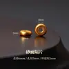 En stock, entrega rápida, accesorios tradicionales de oro arena que no se decoloran, pulseras de estilo chino, colgantes, accesorios hechos a mano para DIY, productos semiacabados