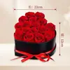 Caja de Regalo en Forma de Corazón con Flores Eternas y 16 Rosas, Arreglo de Flores Preservadas 'Hug Bucket' Más Vendido en Amazon, Regalo para el Día de San Valentín