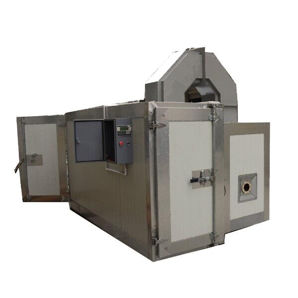 gas powder coating oven