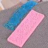 Ferramentas de panificação Borda do bolo de renda Pavão molde de silicone decorativo suprimentos de panificação ocidental molde de fondant