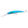 Isca Luya língua longa mino mergulhante 15cm16g conta de anel de simulação isca artificial pesca de água doce e salgada isca bico