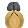 Gancho para Sombrero en Respaldo de Asiento de Coche Clip de Almacenamiento Estante para Sombrero de Vaquero Gancho para Sombrero de Tira de Cuero para Visera Exterior