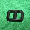 Acessórios de cinto extra grosso de 1 cm de fábrica, furo alto, ajuste com palavra japonesa, fivela de animal de estimação, fivela de plástico de três posições de 10 mm