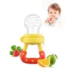 Mordedor de frutas e vegetais para bebê estrela-do-mar e pacote musical de frutas e vegetais chupeta de cola mordedor musical alimentador de silicone com caixa