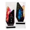 Nuevo Trofeo de Cristal con Impresión de Color Creativa Trofeo Personalizado Premio Empresarial Premios para Empleados Destacados Corporativos