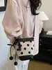 Bolsa Cubo de Lunares de Moda de Alta Calidad 2026 Transfronteriza para Mujer, Bolso de Hombro Simple Versátil, Bolso Cruzado para Viajes