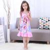 Camisón de tirantes para niña verano fino vestido de tirantes para niña pequeña pijamas estilo princesa pijamas infantiles ropa exterior