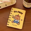 Libreta pequeña coreana linda y fresca ins mini niña caricatura bloc de notas jardín de infantes pequeño regalo Premios para estudiantes