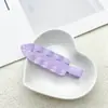 Nuevo Color Dulce Flequillo Lateral Ondulado Sin Costuras Pinza Pinzas para el Cabello Accesorios Accesorios para el Cabello