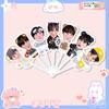Times Youth League cp Song Yaxuan Liu Yaowen Artículos de apoyo para conciertos de estrellas Abanico plegable de siete pliegues