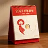 Calendarios de escritorio empresariales personalizados para el Año de la Oveja, incluyendo calendarios anuales y de pared, con opciones de impresión de logotipo y personalización de diseño