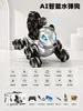 Perro robot IA inteligente e interactivo controlado a distancia, controlado por voz, juguete artificial de niño/niña, perro mecánico eléctrico, al por mayor