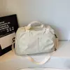 Bolsa de Viagem Expansível para Curta Distância para Mulheres, Bolsa Fitness Leve de Grande Capacidade, Bolsa de Bagagem Portátil com Separação de Seco e Molhado, Bolsa Esportiva para Homens