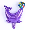 Juguete de arreglo para fiesta de cumpleaños infantil, globo, mini globo de dibujos animados de película de aluminio para push de WeChat, globo Bobo de bola interior, venta al por mayor