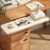 Placa de Extensión para Escritorio, Bandeja Ampliada Específica para Cajón sin Taladro, Soporte Plegable para el Borde del Escritorio del Hogar