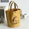 Bolso Cubo Little Pony para Mujer Bolso Tote de Lona Versátil Simple Bolso de Mano de Pequeña Capacidad Lonchera Bolsa para el Almuerzo Bolso de Mano