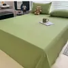 Sábana de Algodón Lavado Clase A Pieza Única Algodón Puro Set de Tres Piezas Funda de Almohada para Cama Individual/Doble de Dormitorio Modelo Nuevo 2026 3