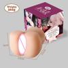 2.2kg Senos Grandes Glúteos de Grasa Real Medio Cuerpo Sólido Molde Invertido Muñeca Sexo Masculino Copa de Avión Juguete Sexual