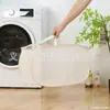 Nueva Cesta de Lavandería Plegable Simple Organizador de Almacenamiento para Baño Cesto para Ropa Sucia Portátil para el Hogar con Asa Cesta para Ropa Sucia al por Mayor